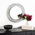 Miroir mural rond noir 20,8 x 20,8