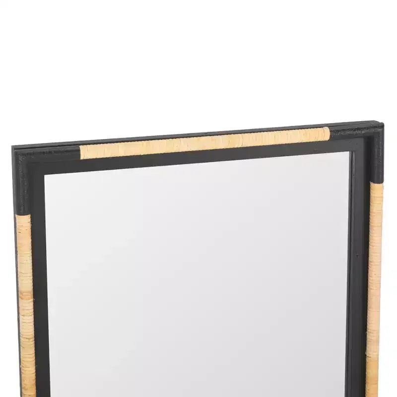 Wall Mirror 23.6 x 36.02 - Natural/Black