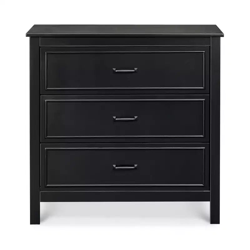 3-Drawer Nursery Dresser, Solid Pine Wood, for Baby & Kids Room