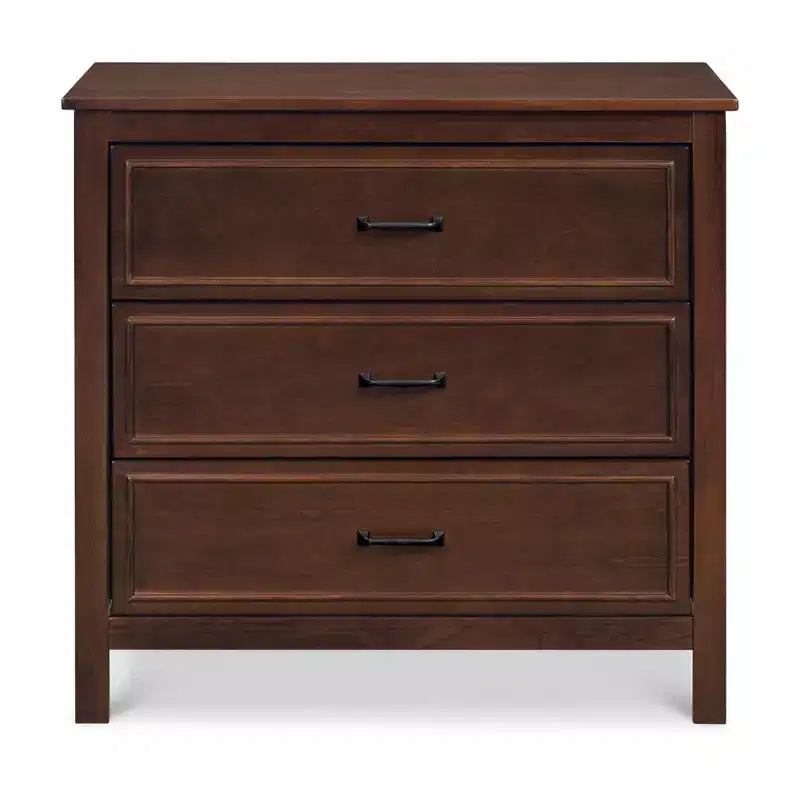 3-Drawer Nursery Dresser, Solid Pine Wood, for Baby & Kids Room