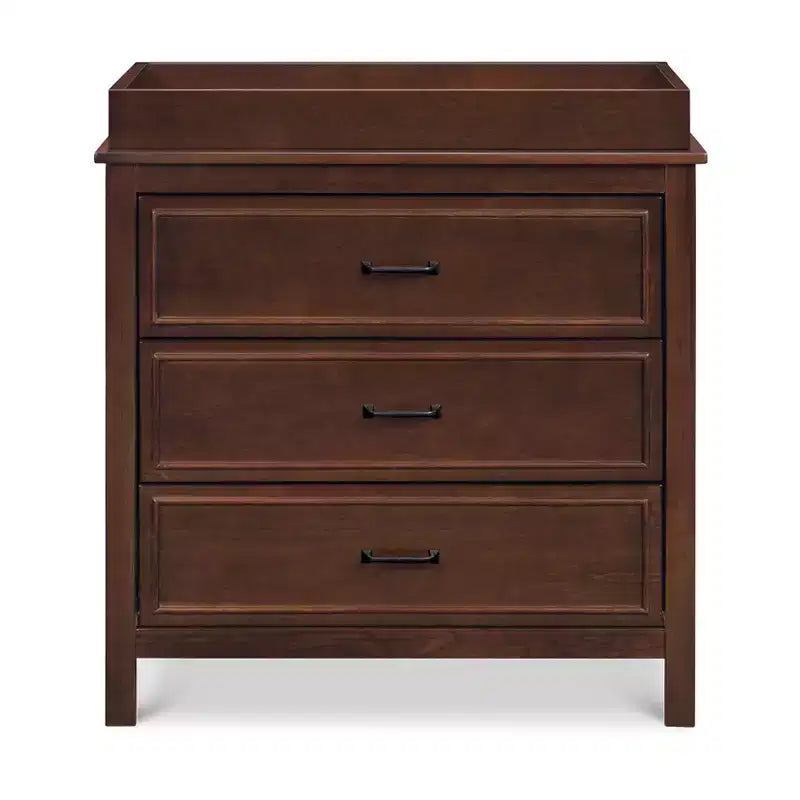 3-Drawer Nursery Dresser, Solid Pine Wood, for Baby & Kids Room