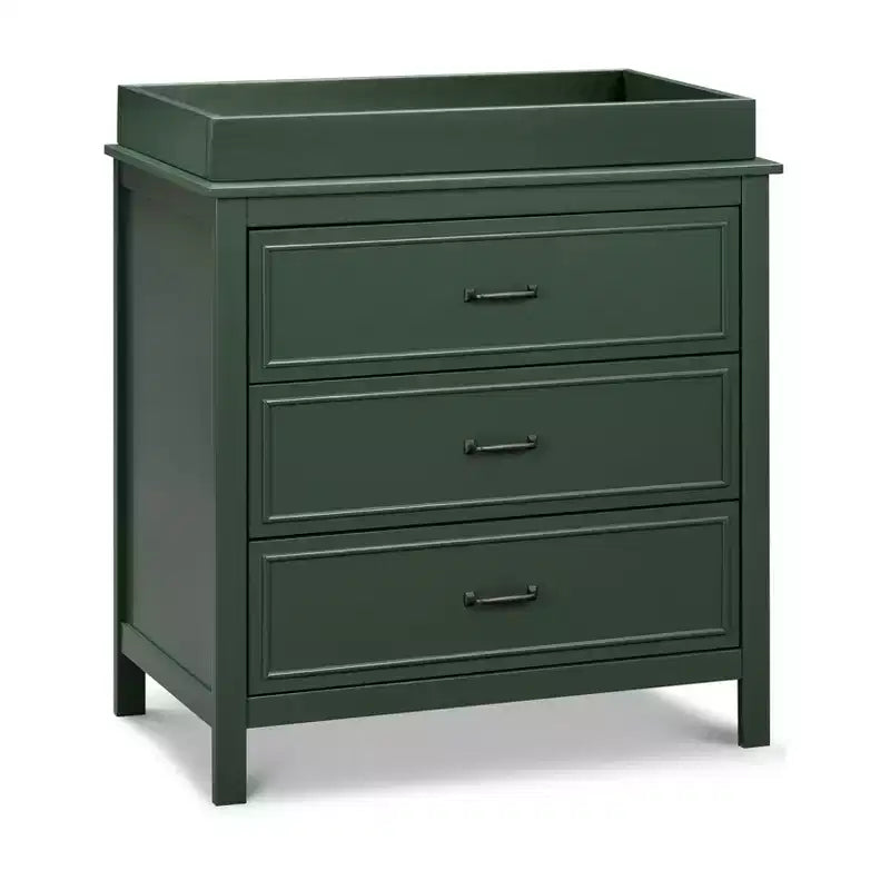 3-Drawer Nursery Dresser, Solid Pine Wood, for Baby & Kids Room