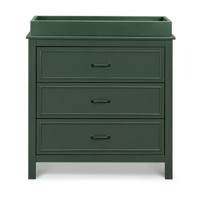 3-Drawer Nursery Dresser, Solid Pine Wood, for Baby & Kids Room