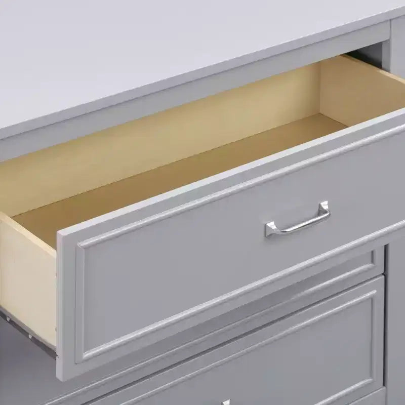 3-Drawer Nursery Dresser, Solid Pine Wood, for Baby & Kids Room