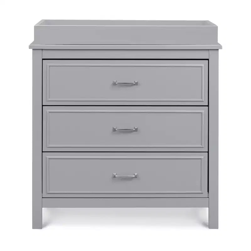 3-Drawer Nursery Dresser, Solid Pine Wood, for Baby & Kids Room