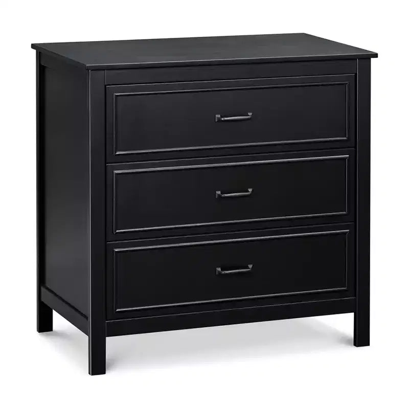 3-Drawer Nursery Dresser, Solid Pine Wood, for Baby & Kids Room