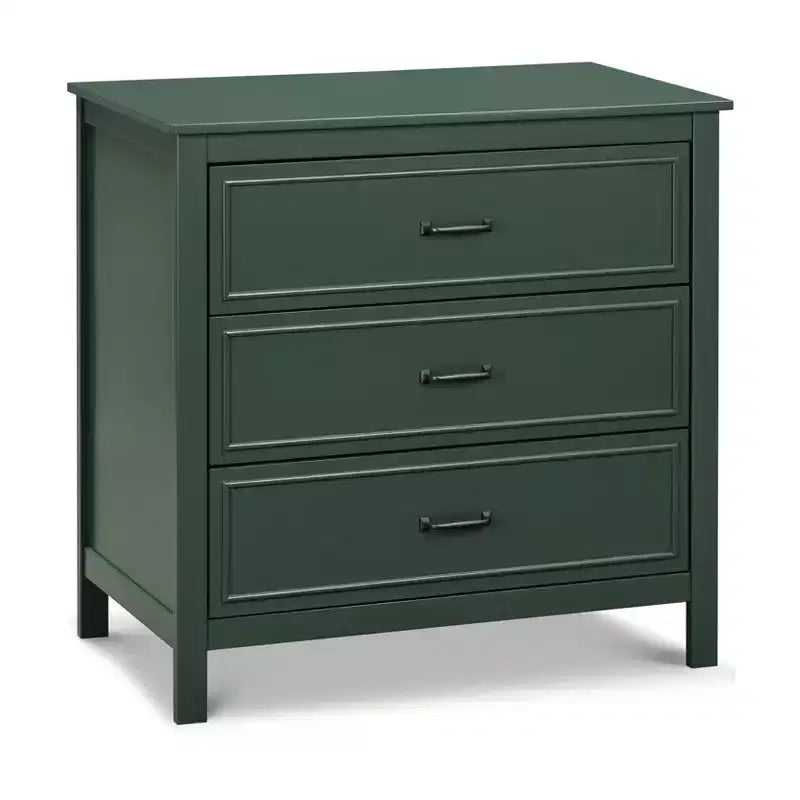 3-Drawer Nursery Dresser, Solid Pine Wood, for Baby & Kids Room