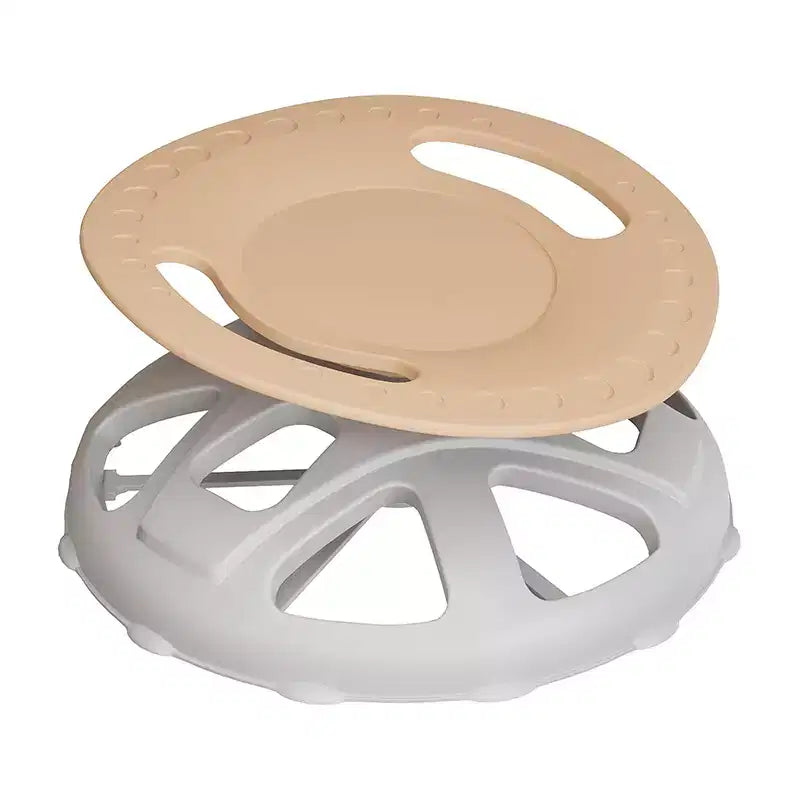 Kids Sensory Swivel Chair, Spinning Chair with Safety Handle & Non-Slip Base, Balance Training Chair for Body Coordination & Focus