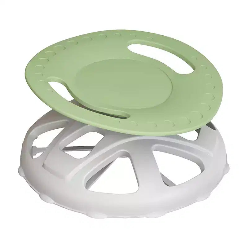 Kids Sensory Swivel Chair, Spinning Chair with Safety Handle & Non-Slip Base, Balance Training Chair for Body Coordination & Focus